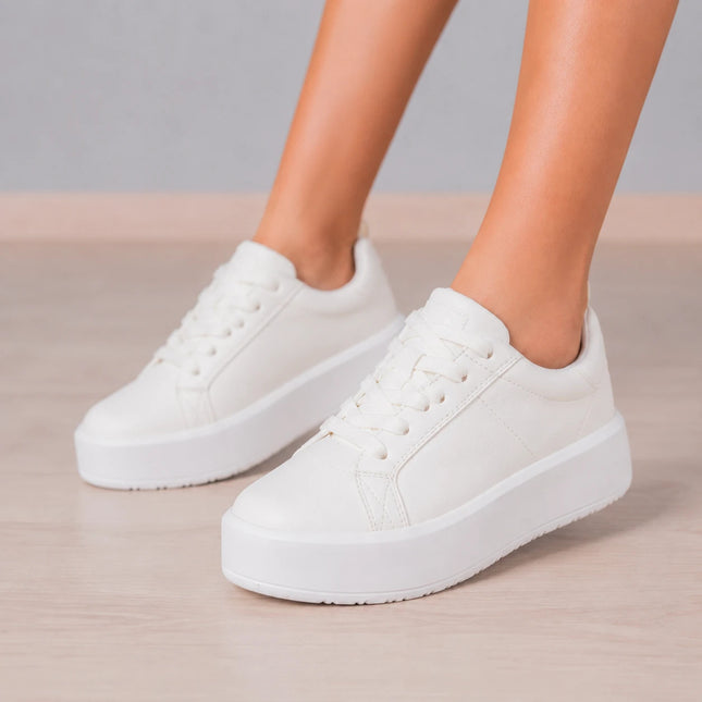 Zapatillas Urbanas Mujer Gante  - Blanco