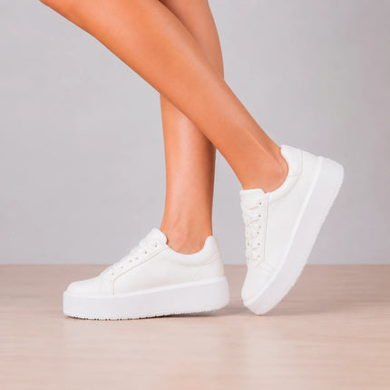 Zapatillas Urbanas Mujer Gante  - Blanco