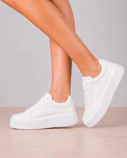 Zapatillas Urbanas Mujer Gante  - Blanco