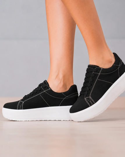 Zapatillas Urbanas Mujer  Gante  - Negro
