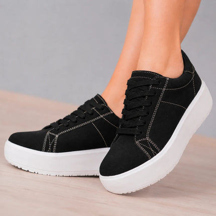 Zapatillas Urbanas Mujer  Gante  - Negro