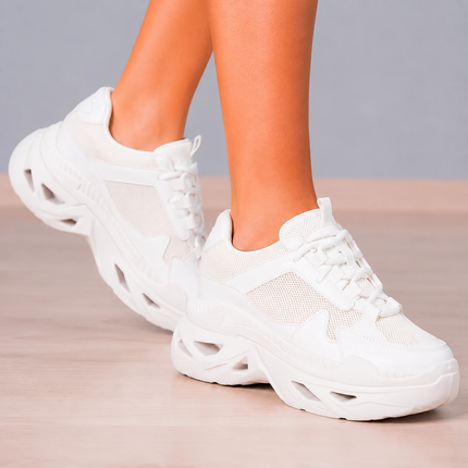 Zapatillas Urbanas Mujer Gia - Blanco