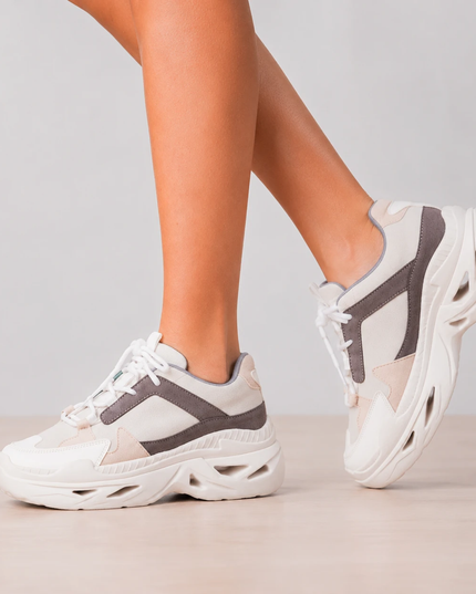 Zapatillas Urbanas Mujer Gia - Gris