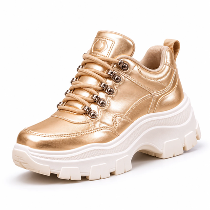 Zapatillas Urbanas Mujer Golden - Dorado