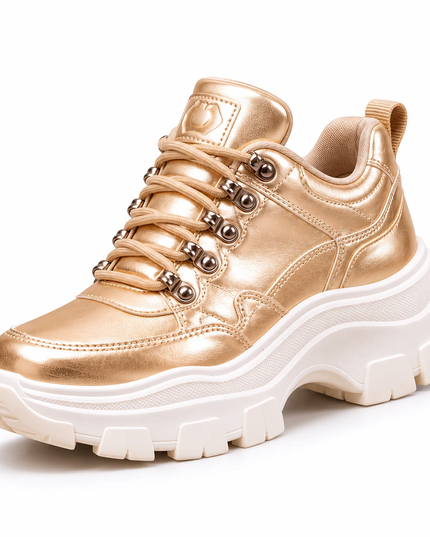 Zapatillas Urbanas Mujer Golden - Dorado