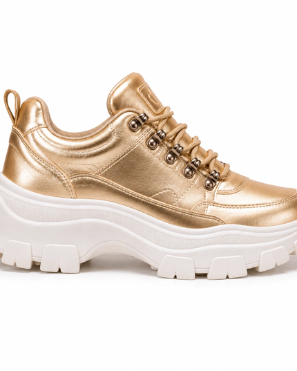 Zapatillas Urbanas Mujer Golden - Dorado