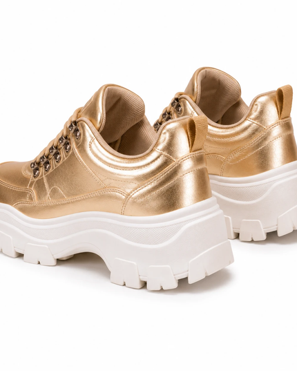 Zapatillas Urbanas Mujer Golden - Dorado
