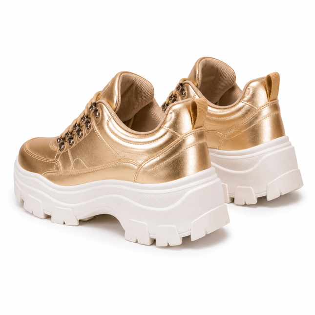 Zapatillas Urbanas Mujer Golden - Dorado