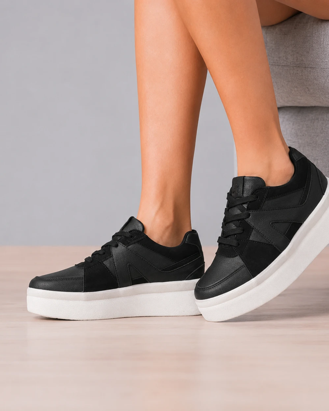 Zapatillas Urbanas Mujer Hamilton - Negro