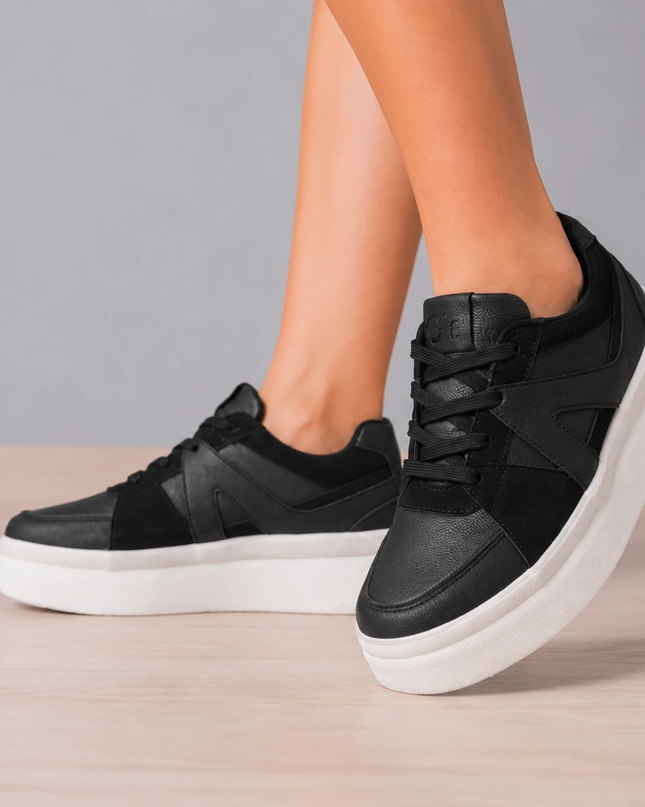 Zapatillas Urbanas Mujer Hamilton - Negro
