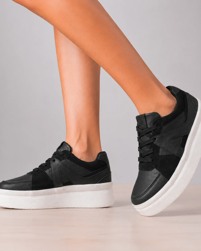 Zapatillas Urbanas Mujer Hamilton - Negro