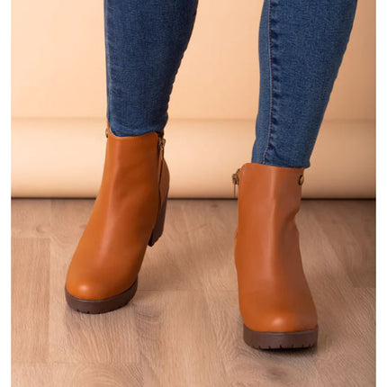 Botines Mujer Havre - Camel