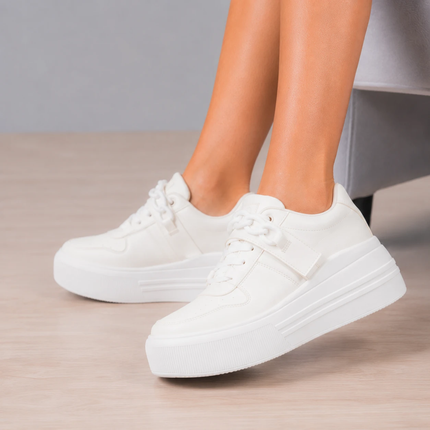 Zapatillas Urbanas Mujer Helsinki - Blanco