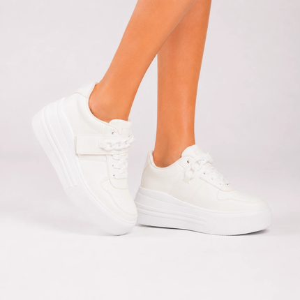 Zapatillas Urbanas Mujer Helsinki - Blanco