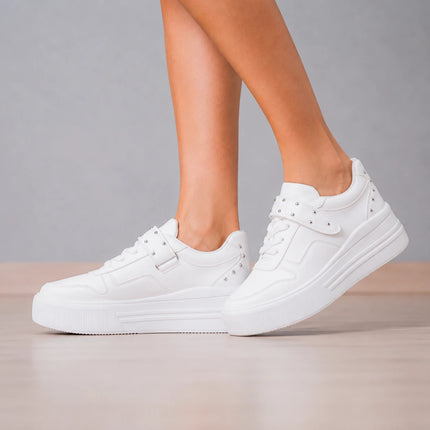 Zapatillas Urbanas Mujer Heras - Blanco