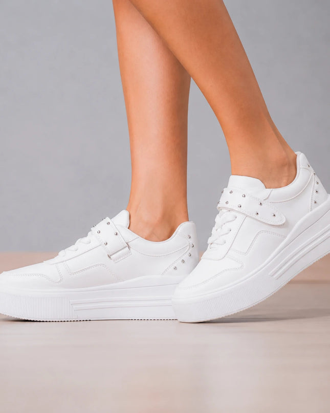 Zapatillas Urbanas Mujer Heras - Blanco
