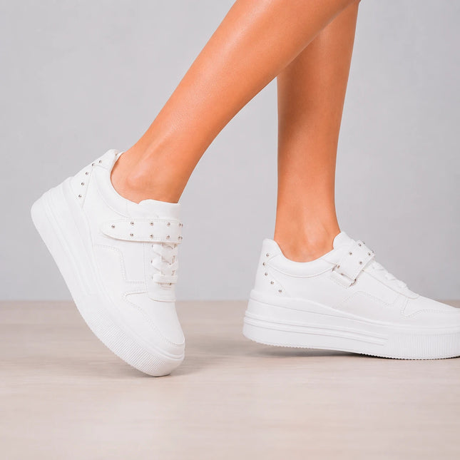 Zapatillas Urbanas Mujer Heras - Blanco