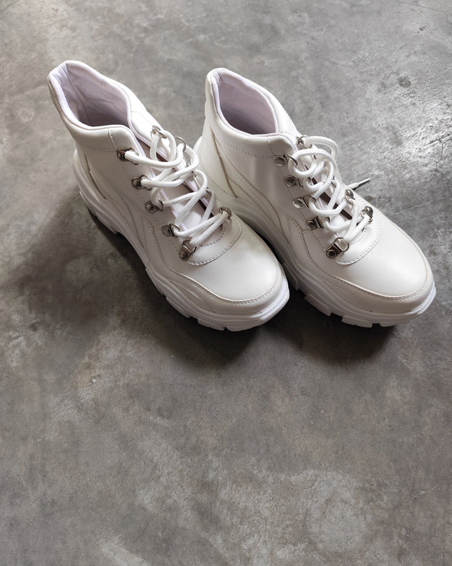 Botas Cairns - Blanco (Yayita)