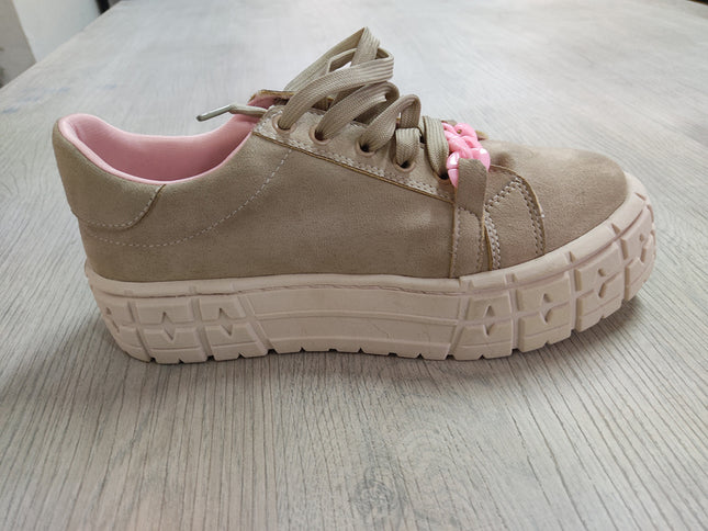 Zapatilla Dublin - Beige Rosado (Yayita)