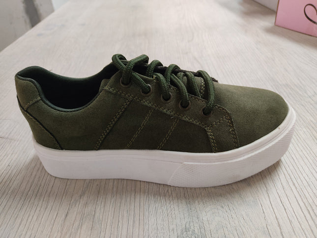Zapatillas Belice - Verde Oscuro (Yayita)