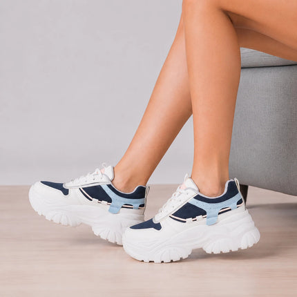 Zapatillas Urbanas Mujer Jerez - Celeste