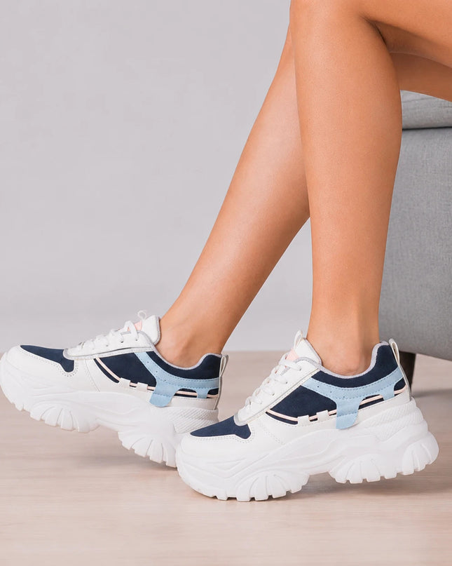 Zapatillas Urbanas Mujer Jerez - Celeste