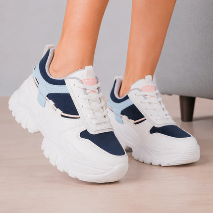 Zapatillas Urbanas Mujer Jerez - Celeste