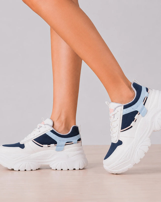 Zapatillas Urbanas Mujer Jerez - Celeste