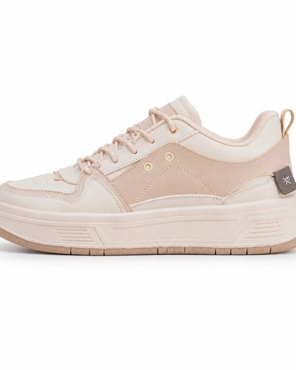 Zapatillas Urbanas Mujer Jikky - Beige