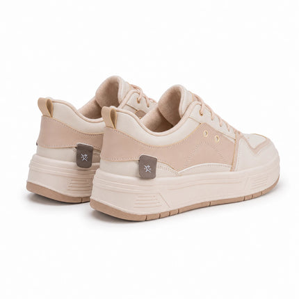 Zapatillas Urbanas Mujer Jikky - Beige