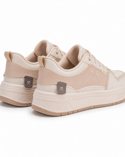 Zapatillas Urbanas Mujer Jikky - Beige