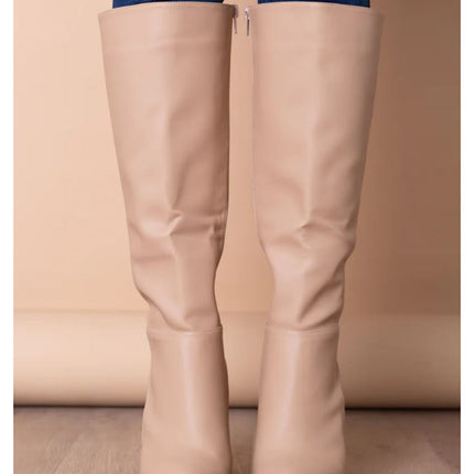 Botas Mujer Kendall - Nude