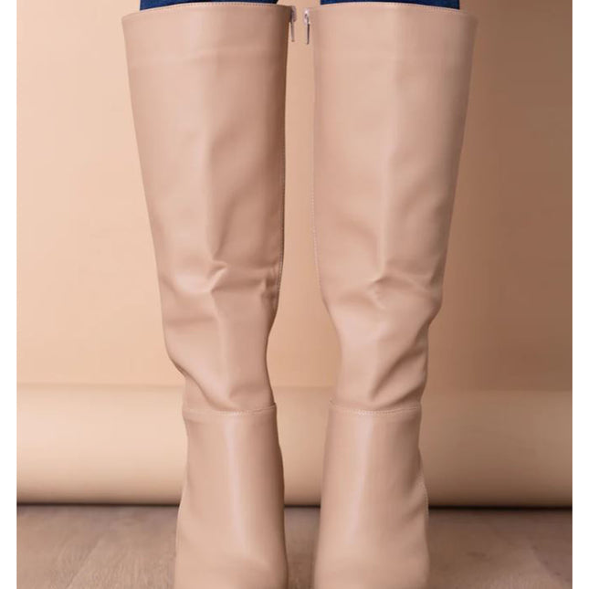 Botas Mujer Kendall - Nude
