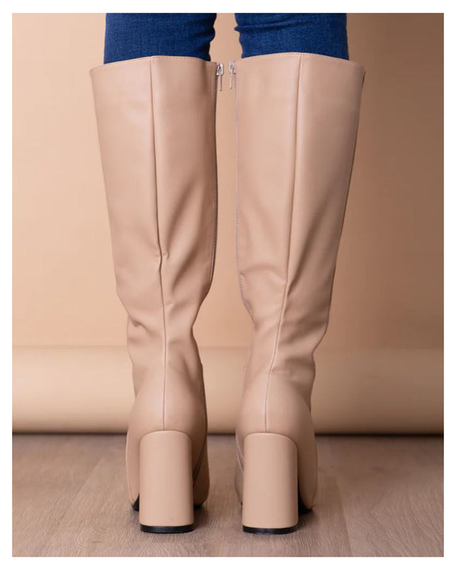 Botas Kendall - Nude