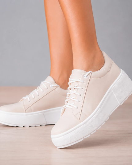 Zapatillas Urbanas Mujer Kioto - Perla
