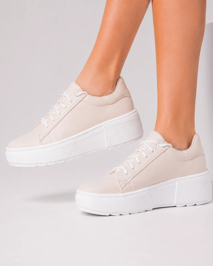 Zapatillas Urbanas Mujer Kioto - Perla