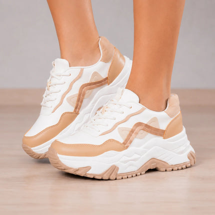 Zapatillas Urbanas Mujer Kitty - Beige