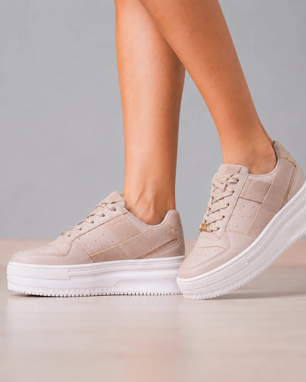Zapatillas Urbanas Mujer Krabi - Beige