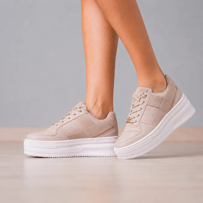 Zapatillas Urbanas Mujer Krabi - Beige