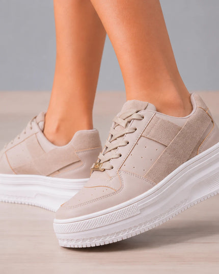 Zapatillas Urbanas Mujer Krabi - Beige