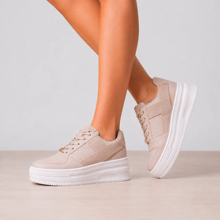 Zapatillas Urbanas Mujer Krabi - Beige