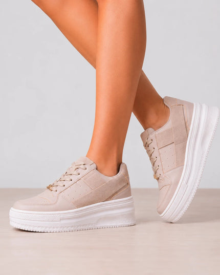Zapatillas Urbanas Mujer Krabi - Beige