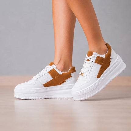 Zapatillas Urbanas Mujer Krabi - Camel