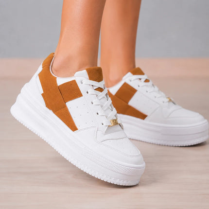 Zapatillas Urbanas Mujer Krabi - Camel