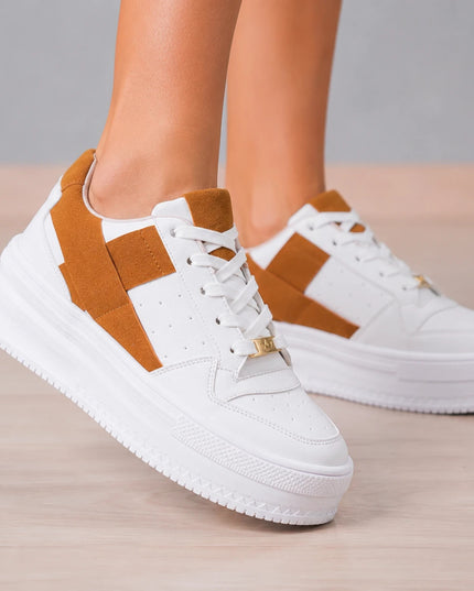Zapatillas Urbanas Mujer Krabi - Camel