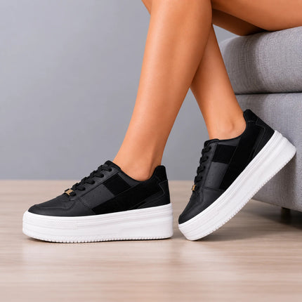 Zapatillas Urbanas Mujer Krabi - Negro