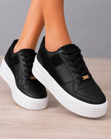 Zapatillas Urbanas Mujer Krabi - Negro