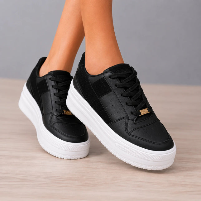 Zapatillas Urbanas Mujer Krabi - Negro