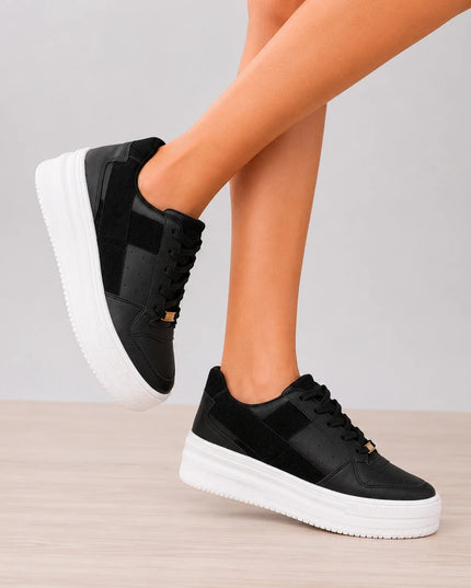 Zapatillas Urbanas Mujer Krabi - Negro