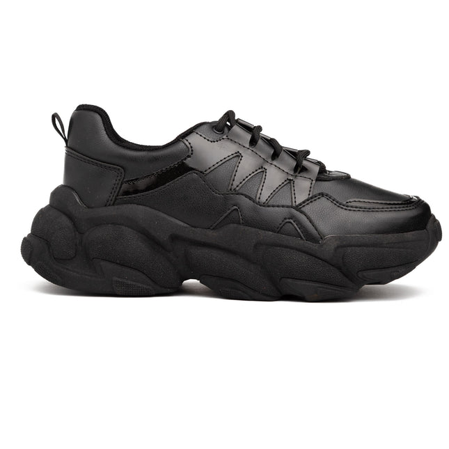 Zapatillas Urbanas Mujer Lexus - Negro Charol